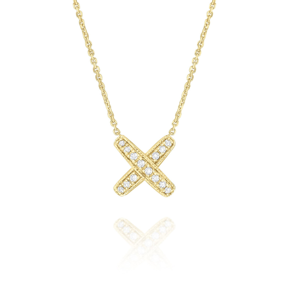 Diamond Kiss Pendant - Dracakis Jewellers