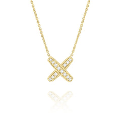 Diamond Kiss Pendant - Dracakis Jewellers