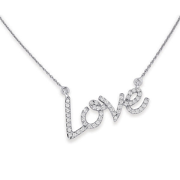 Diamond Love Necklace - Dracakis Jewellers