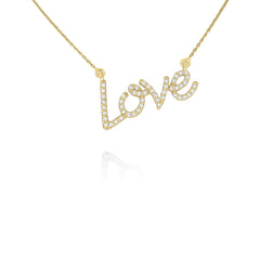 Diamond Love Necklace - Dracakis Jewellers