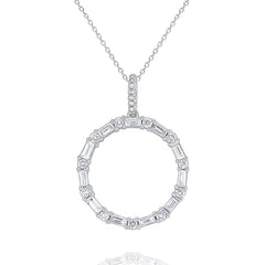 Diamond Metropolis Circle Pendant - Dracakis Jewellers