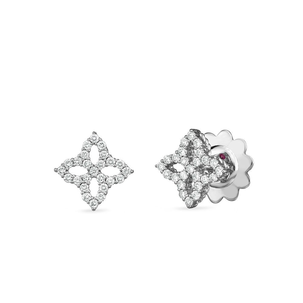 Diamond Princess Earrings - Dracakis Jewellers