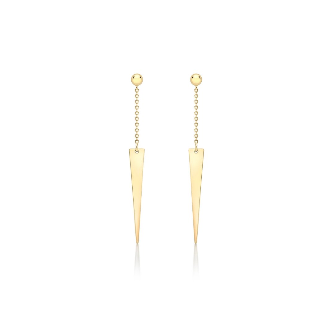 Drop Earrings in Gold - Dracakis Jewellers