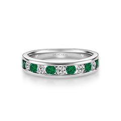 Emerald & Diamond Ring - Dracakis Jewellers