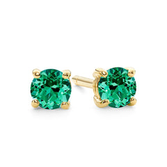 Emerald Stud Earrings - Dracakis Jewellers