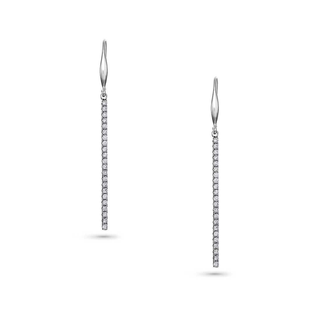 Diamond Drop Earrings - Dracakis Jewellers