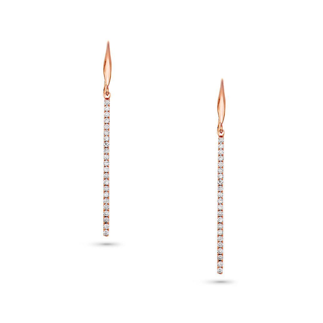 Diamond Drop Earrings - Dracakis Jewellers