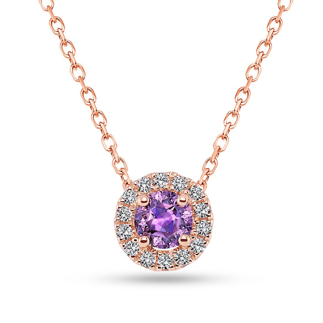 Pink Diamond Pendant - Dracakis Jewellers