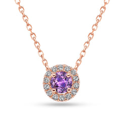 Pink Diamond Pendant - Dracakis Jewellers