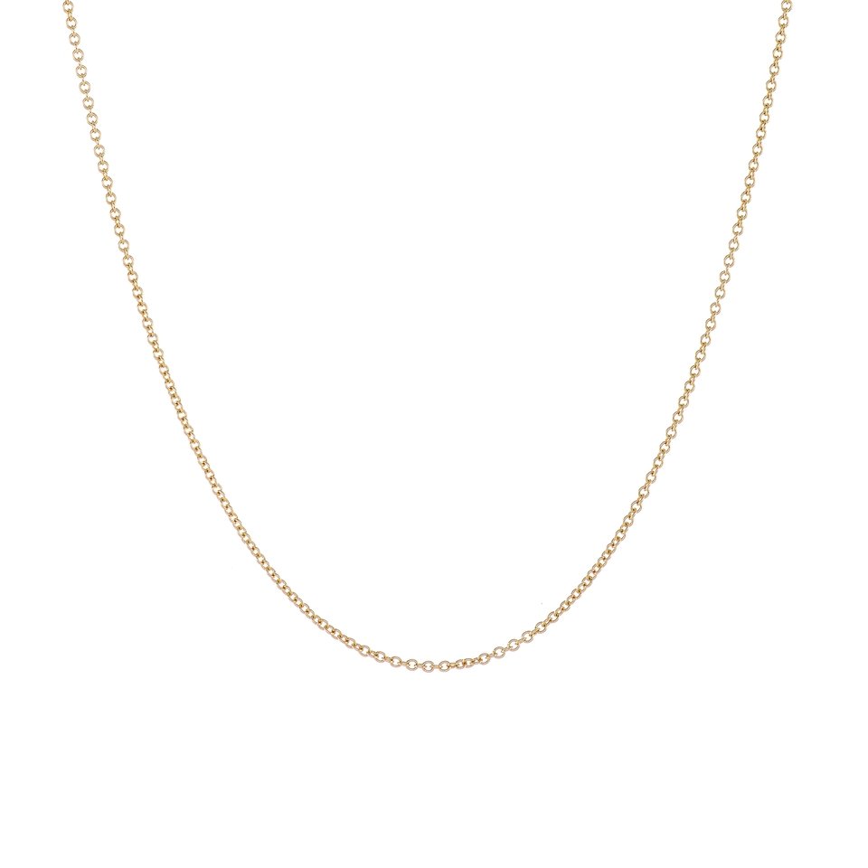 Fine Cable Link Chain 18ct Yellow Gold - Dracakis Jewellers