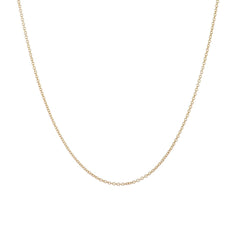 Fine Cable Link Chain 18ct Yellow Gold - Dracakis Jewellers