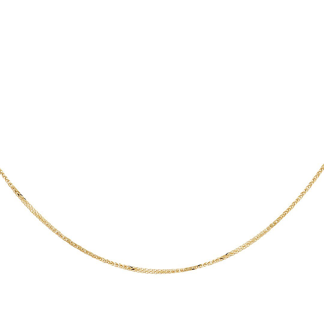 Fine Foxtail Link Chain 18ct Yellow Gold Dracakis Jewellers