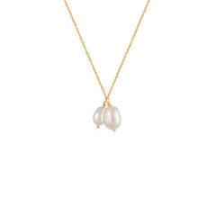 Freshwater Pear 'Island' Necklace - Dracakis Jewellers