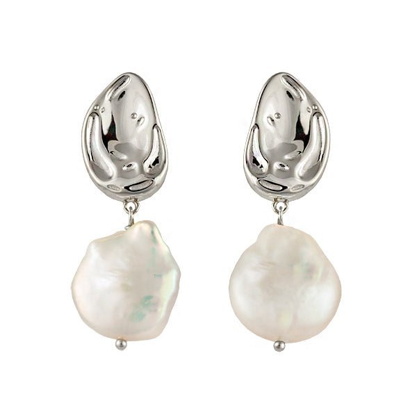 Freshwater Pearl 'Atlantic' Earrings - Dracakis Jewellers