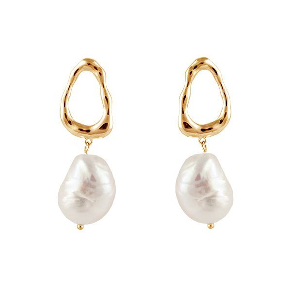Freshwater Pearl 'Ocean' Drop Earrings - Dracakis Jewellers