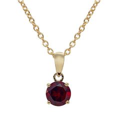 Garnet Pendant - Dracakis Jewellers