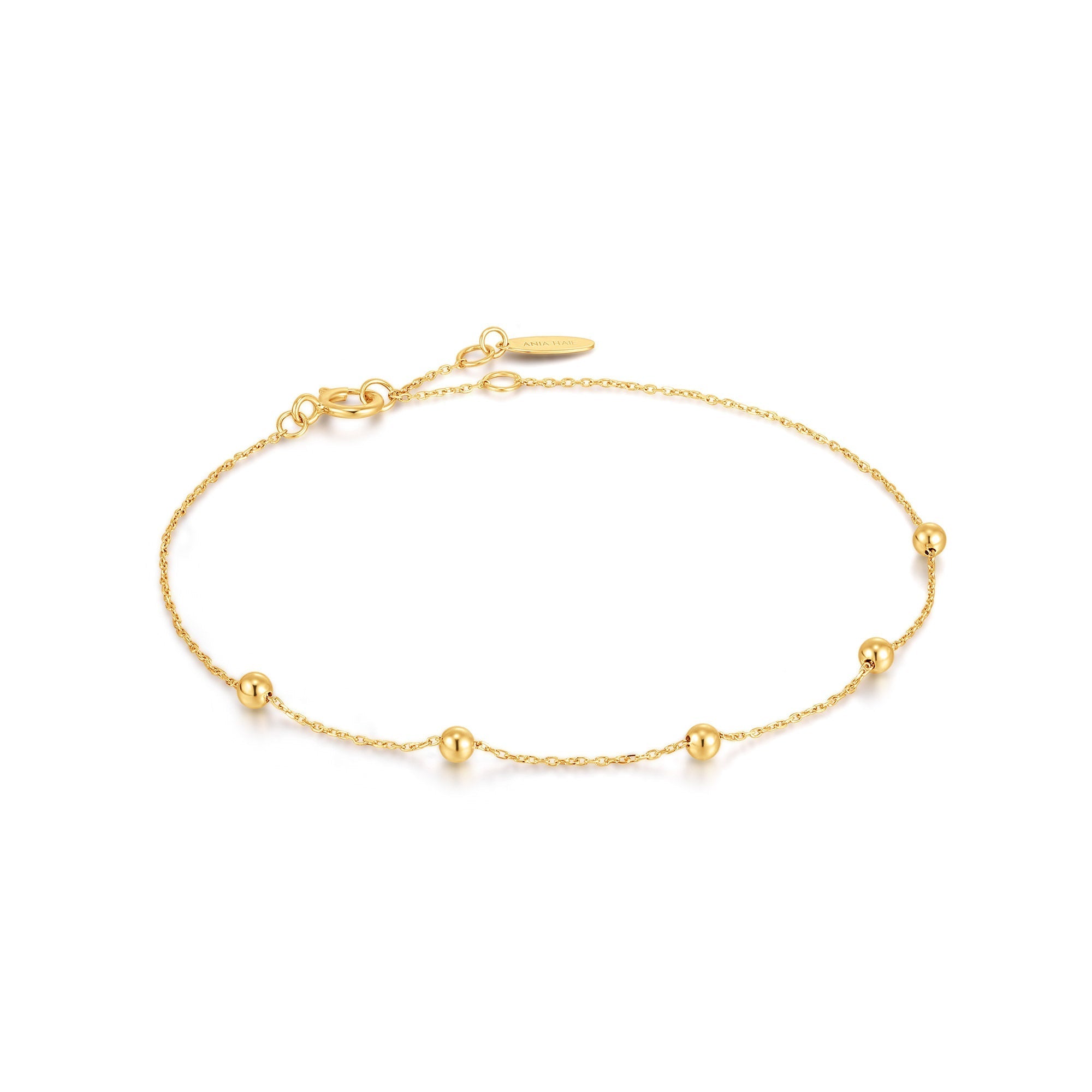 Gold Beaded Bracelet - Dracakis Jewellers