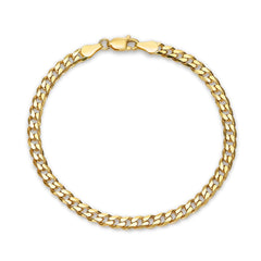 Gold Curb Link Bracelet - Dracakis Jewellers