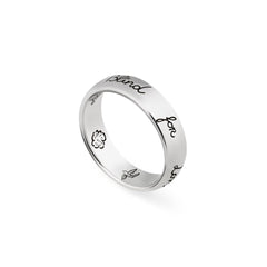 Gucci Blind for Love Thin Ring - Dracakis Jewellers