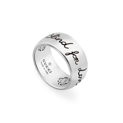 Gucci Blind for Love Wide Ring - Dracakis Jewellers