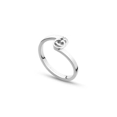 Gucci GG Running Ring in White Gold - Dracakis Jewellers