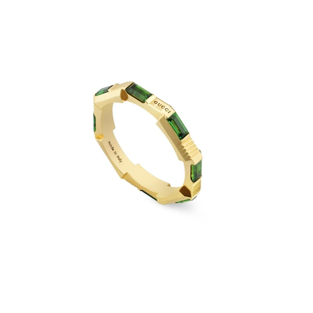 Gucci Link to Love tourmaline Ring - Dracakis Jewellers