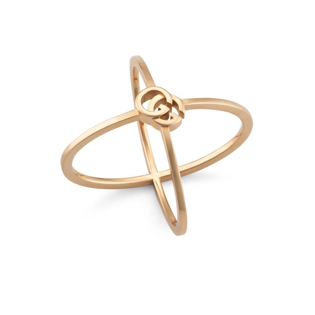Gucci Running Ring in 18k Pink Gold - Dracakis Jewellers