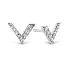 Hearts On Fire Charmed V Earrings - Dracakis Jewellers