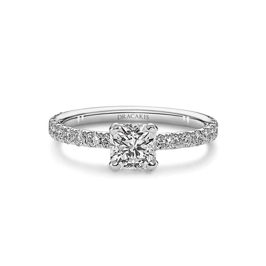 Hearts On Fire Dream Cut Diamond Engagement Ring - Dracakis Jewellers