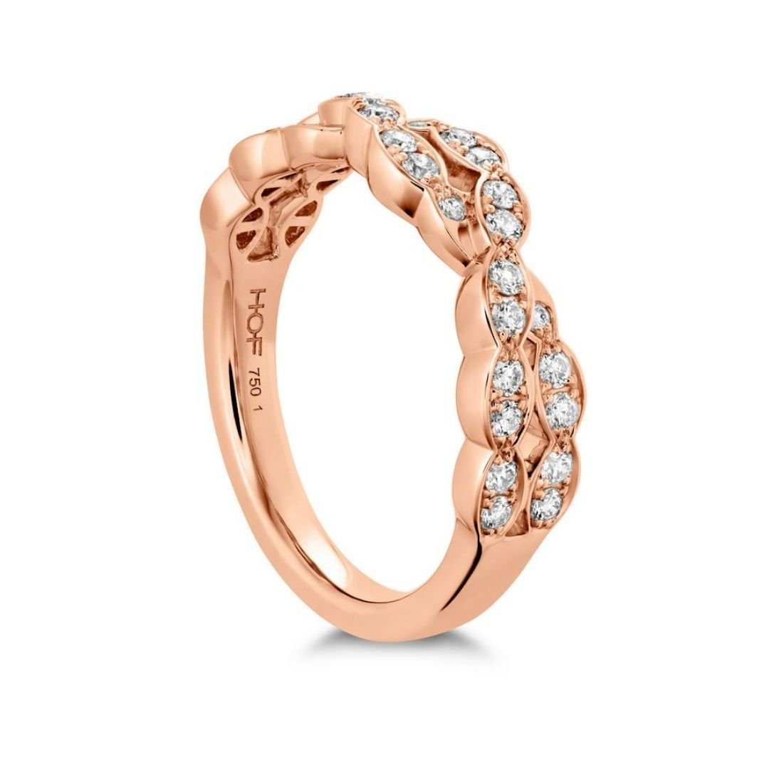 Hearts On Fire Lorelei Twist Diamond Dress Ring - Dracakis Jewellers