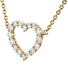 Hearts On Fire Signature Diamond Heart Pendant - Dracakis Jewellers