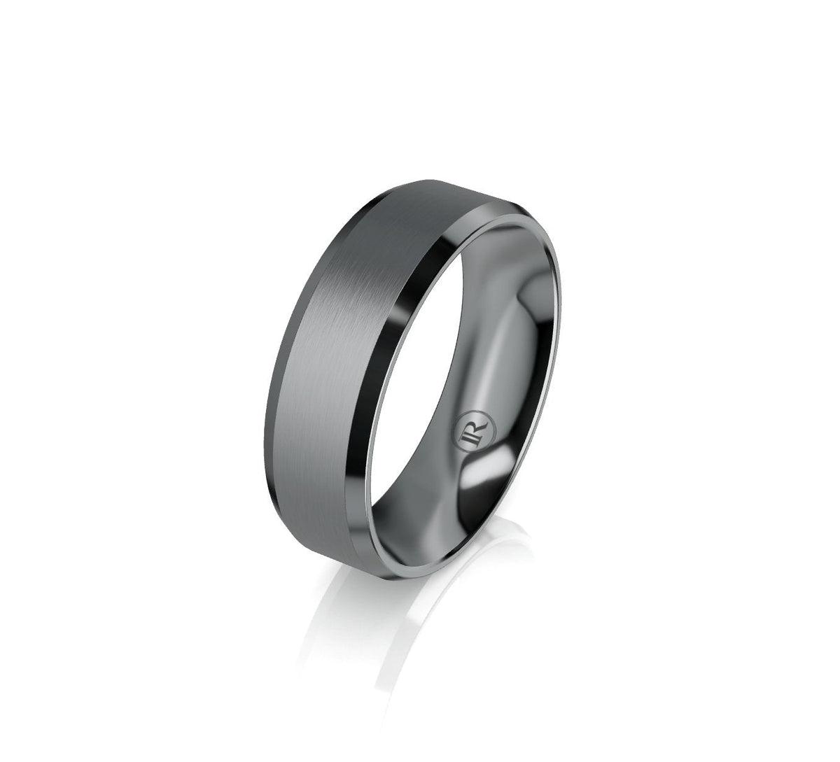 Infinity Tantalum Mens Wedding Ring - Dracakis Jewellers