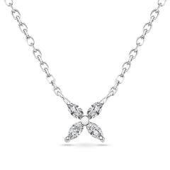 Marquise Cut Diamond Pendant - Dracakis Jewellers