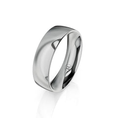 Mens Classic Gold Wedding Band - Dracakis Jewellers