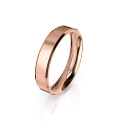 Mens Classic Gold Wedding Band - Dracakis Jewellers