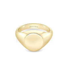 Mens Signet Ring - Dracakis Jewellers