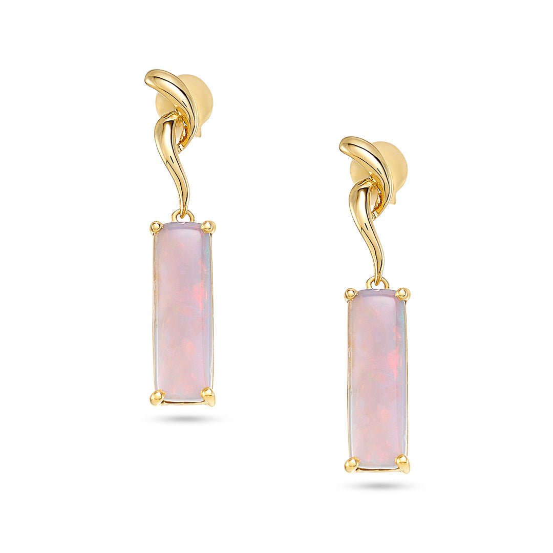 Opal Drop Earrings - Dracakis Jewellers