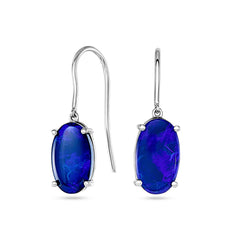 Opal Drop Earrings - Dracakis Jewellers
