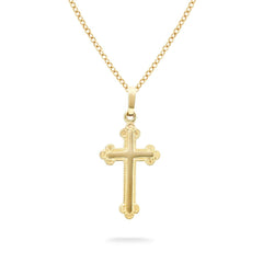Orthodox Cross Pendant - Dracakis Jewellers