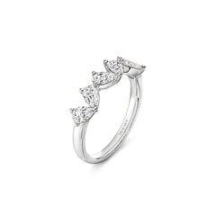 Pear Shaped Diamond Eternity Ring - Dracakis Jewellers
