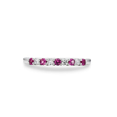 Pink Sapphire & Diamond Ring - Dracakis Jewellers
