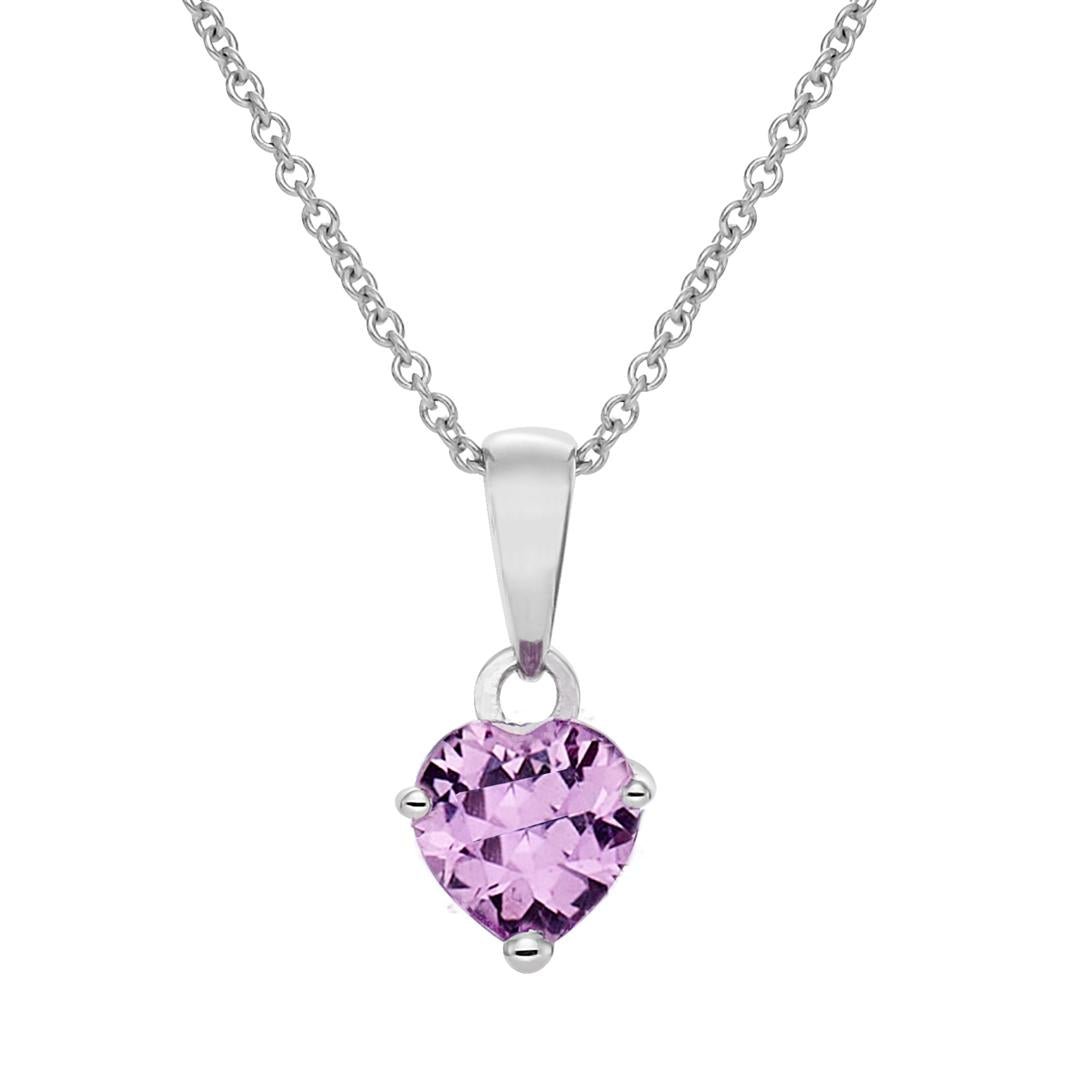 Pink Sapphire Pendant - Dracakis Jewellers