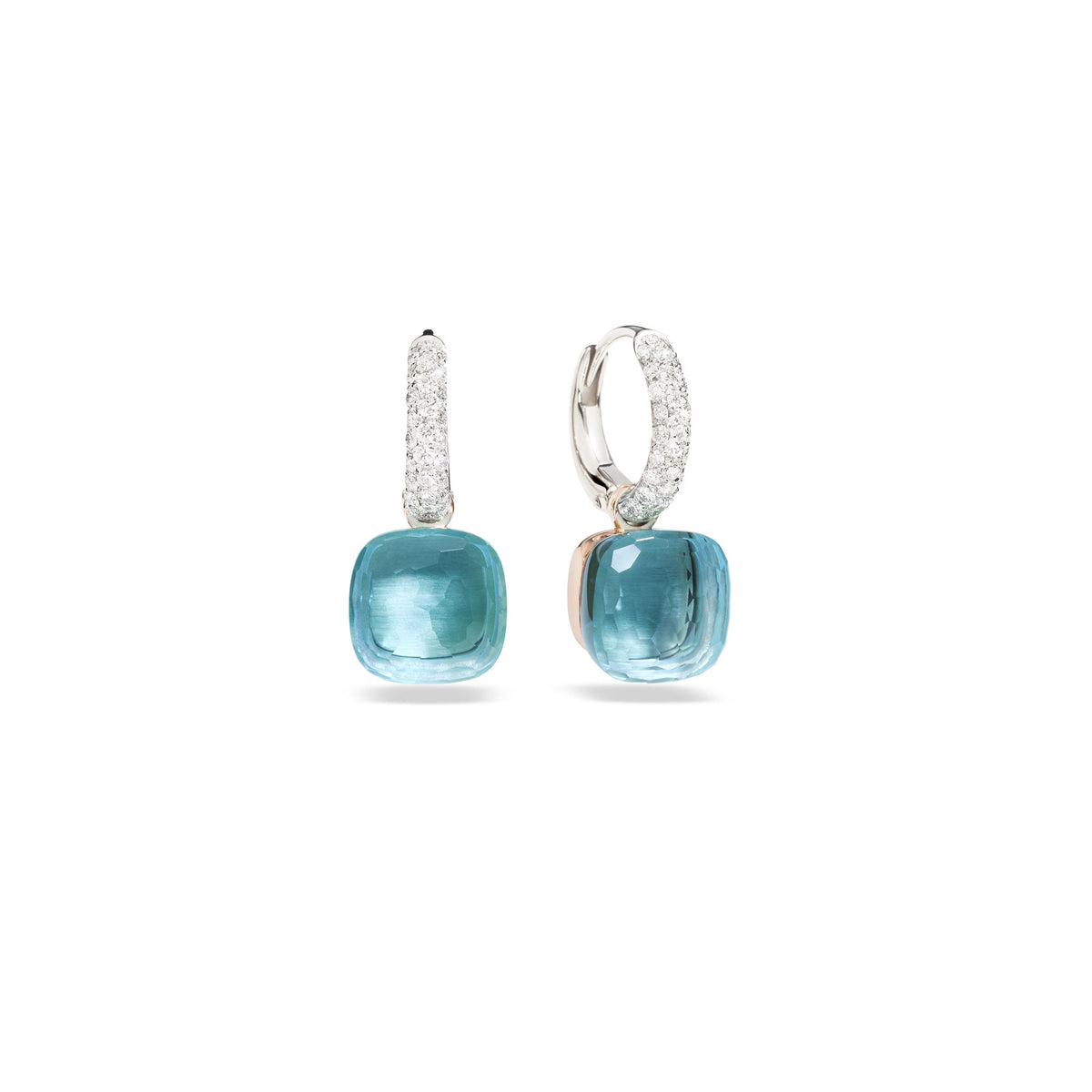 Nudo Topaz & Diamond Earrings - Dracakis Jewellers