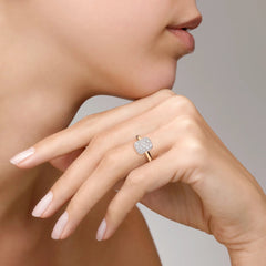 Sabbia Petit Pave Diamond Ring - Dracakis Jewellers