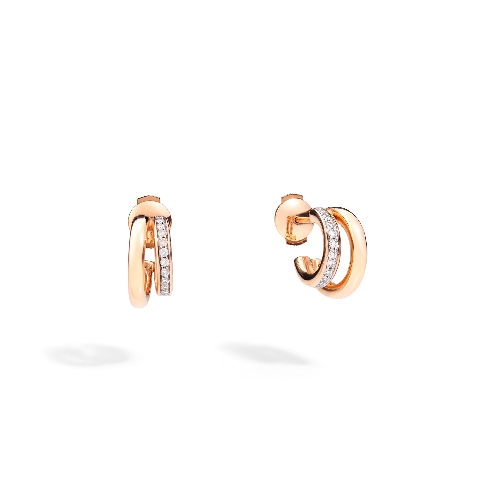 Together Double Hoop Earrings - Dracakis Jewellers