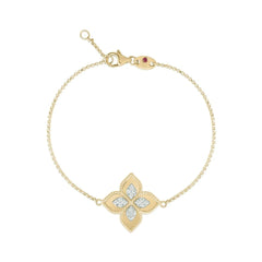 Princess Flower Bracelet with Diamonds - Dracakis Jewellers