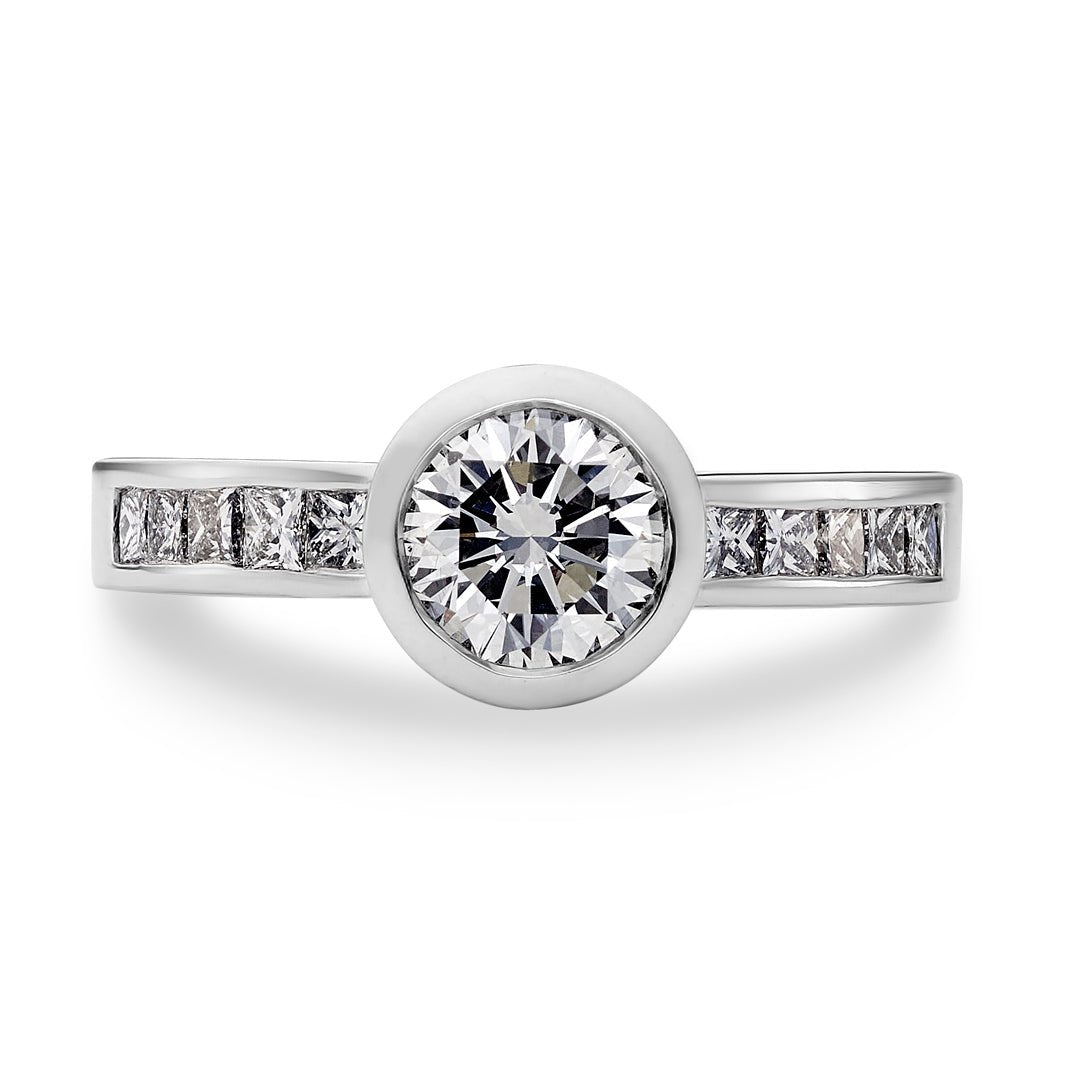 Brilliant Cut Diamond Engagement Ring - Dracakis Jewellers