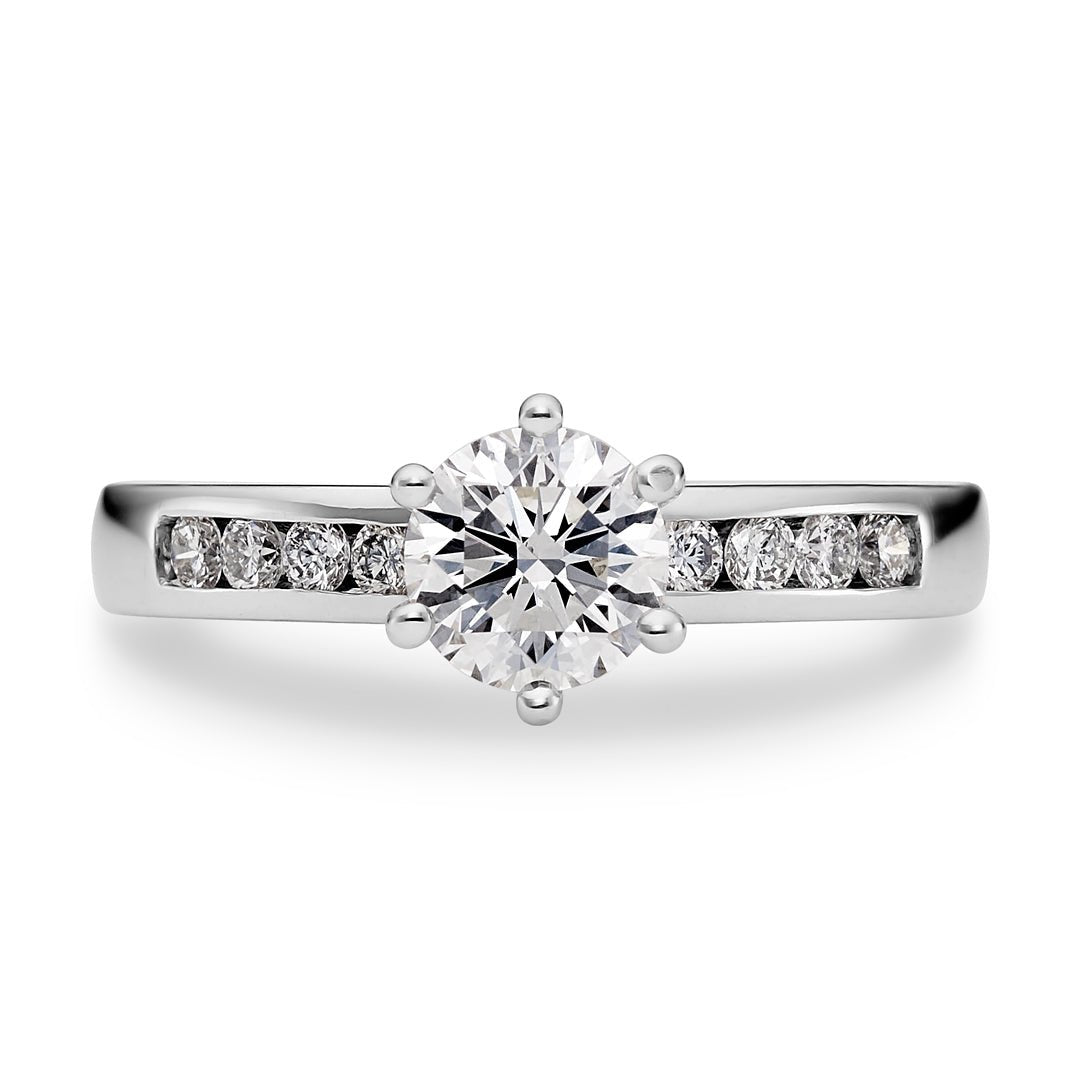 Brilliant Cut Diamond Engagement Ring - Dracakis Jewellers