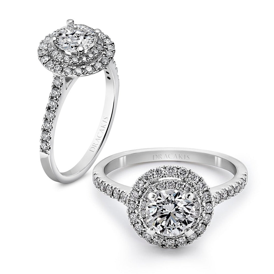 Brilliant Cut Diamond Engagement Ring - Dracakis Jewellers