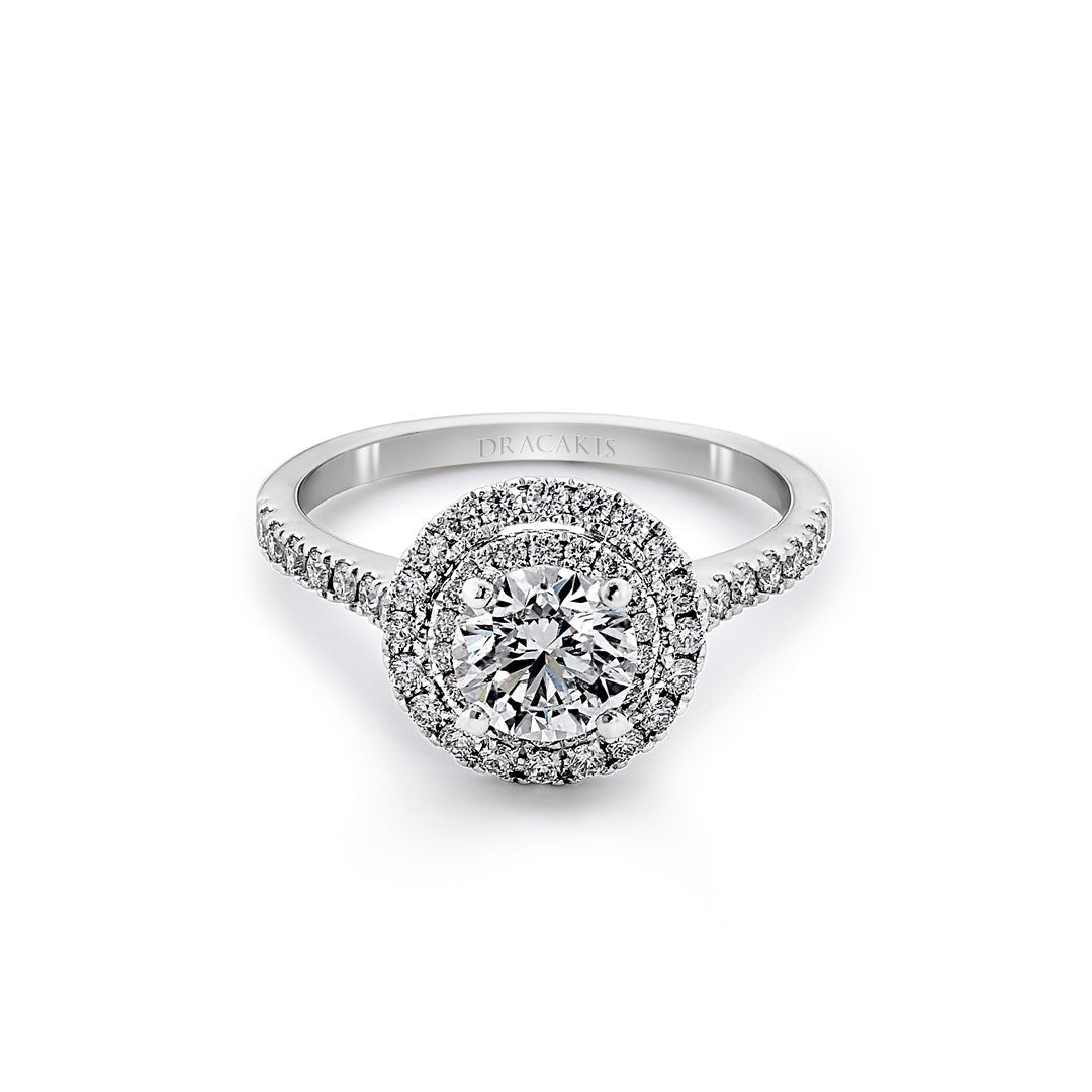 Brilliant Cut Diamond Engagement Ring - Dracakis Jewellers